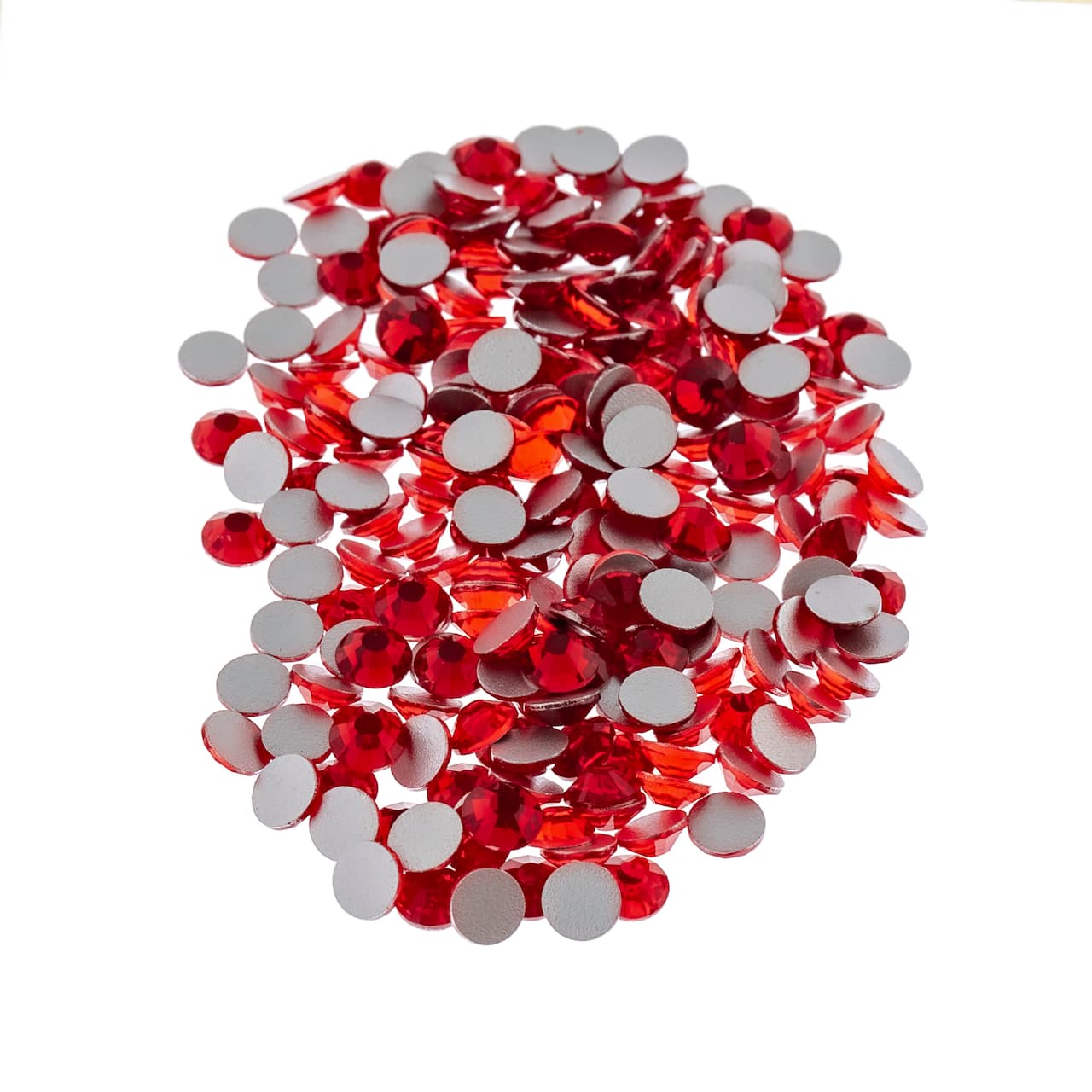 12 Pack: SS16 Glass Flatback Rhinestones by Bead Landing™
